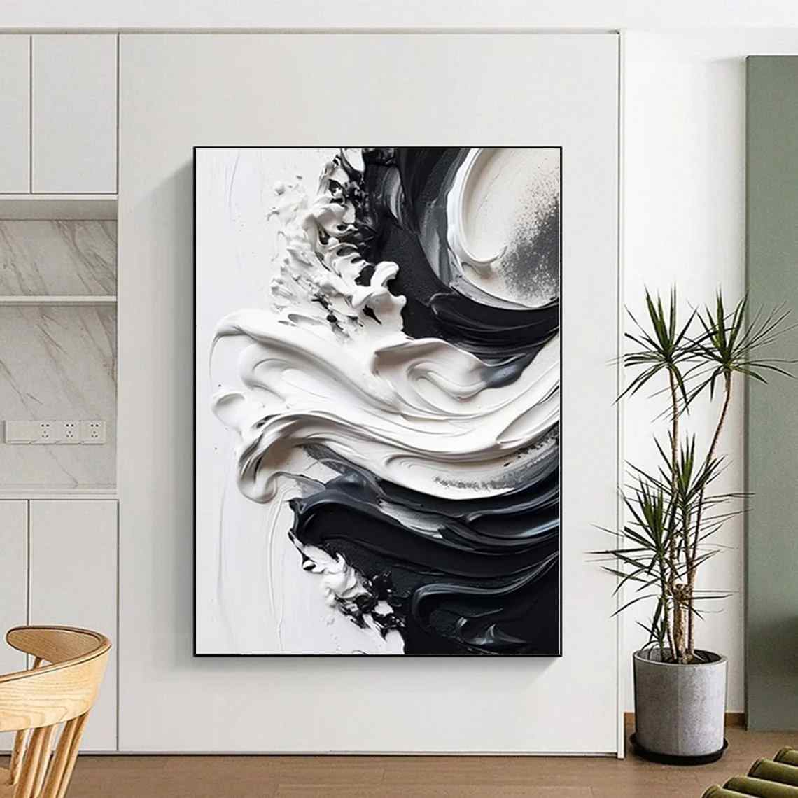 Format Acrylic Minimal - big contemporary canvas for dining room